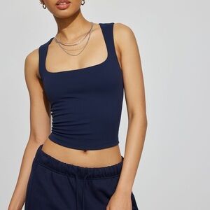 Garage Square Neck Tank Top